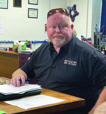 Hugo Police Chief John Mitchell