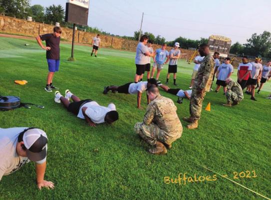 Buffaloes train with the Best!