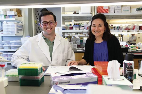 U.S. Naval Academy students complete OMRF internship