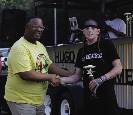 Winners from the recent Hugo Juneteenth Celebration