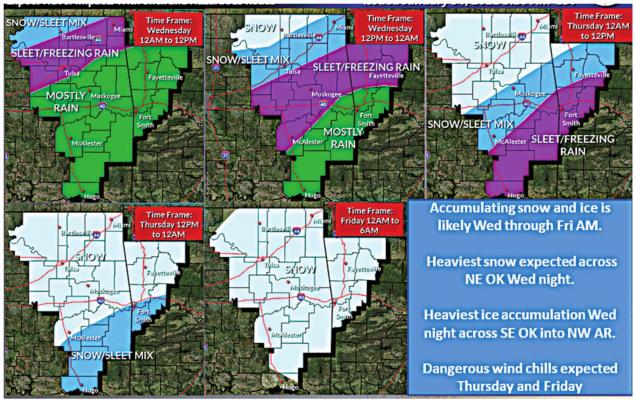 Winter storm possible this week