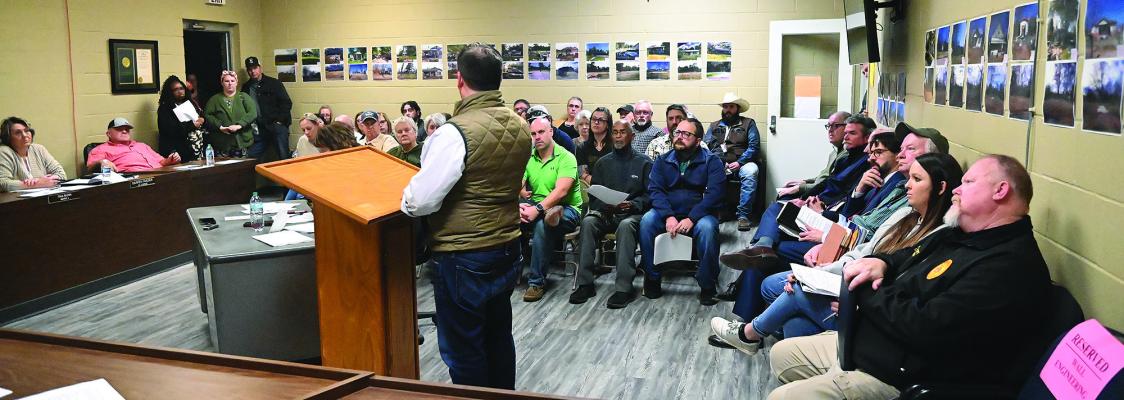 Area citizens express concerns over selling Hugo Lake water