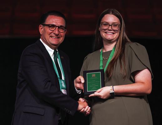 County 4-Her recognized at 103rd State 4-H Roundup