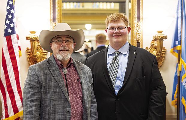 Caden Lohrman pages for Rep. Humphrey