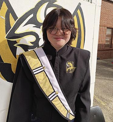 The Hugo Herd of Thunder Band Student of the Week is Brylee Sam. She is an eighth grader at Hugo Middle School. She plays the Euphonium and has been a member of the Herd of Thunder for three years. What Brylee likes most about band is that she gets to learn how to play music. Brylee is a library aide at HMS and also a drama student. Her hobbies are playing piano and babysitting.