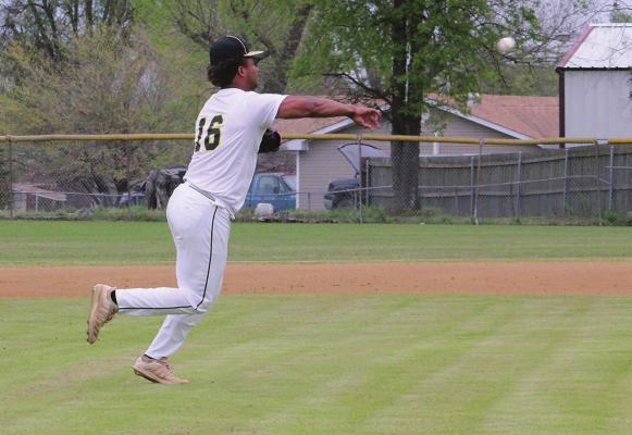 The throw to first...
