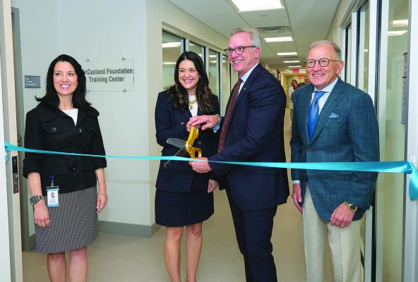 OMRF, Bice launch new biomedical research center