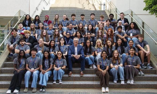 OMRF’s teen leaders raise $10,000 for medical research