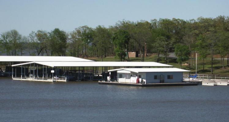 Fishing, lodging and trail rides at Hugo Lake State Park
