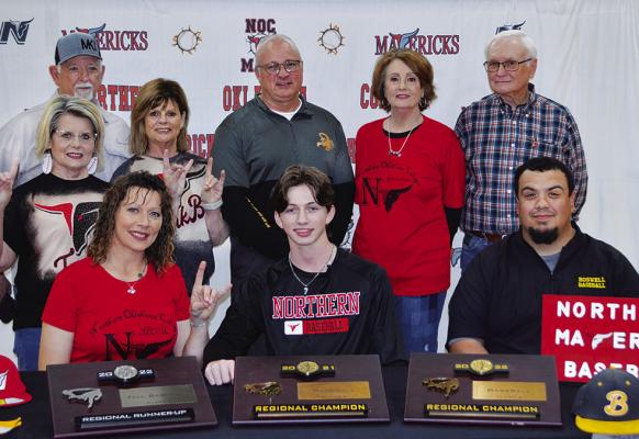 Kolson Edge signs to play baseball at Northern Oklahoma