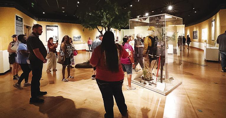 Our Lands, Our Legacy: A Journey Through Choctaw Natural Resources: Hvpi Yakni, Hvpi Nan Ilhpita tells the story of timber, coal and water on the Choctaw Reservation. The exhibition is now open at the Choctaw Cultural Center. Photo Courtesy / Choctaw Nation of Oklahoma
