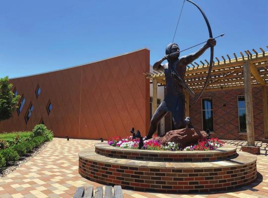 Choctaw Cultural Center, Calera, Okla. Photo by Charles Clark / Choctaw Nation