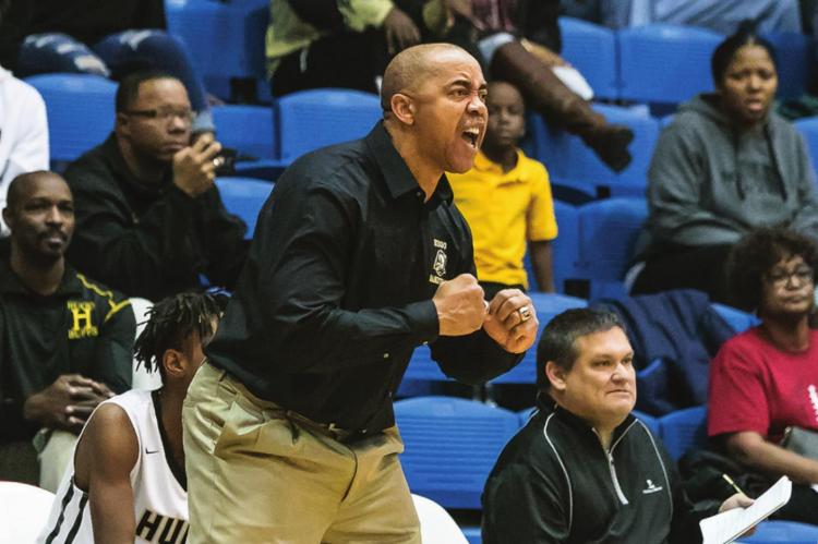 BUFFALO BASKETBALL COACH DARNELL SHANKLIN says this year’s team will be a bit younger than in recent years. Coach Shanklin is one of the most respected head coaches in the state, and his teams are always expected to be competitive and well mannered wherever they compete. Hugo News Photo / Bobby Hamill