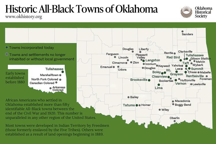 Historic All-Black towns of Oklahoma