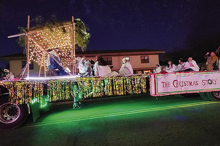 The Hugo Christmas Parade was held Saturday. Parade winners include: Best Decorated – City Body; Second place – Security Bank; Adherence to theme – Cowboy Crossing Church; Best decorated animal – KMZ Heritage Acres; Best Vintage Car – Burly Satterfield; Best ATV – Bryce Scaff.