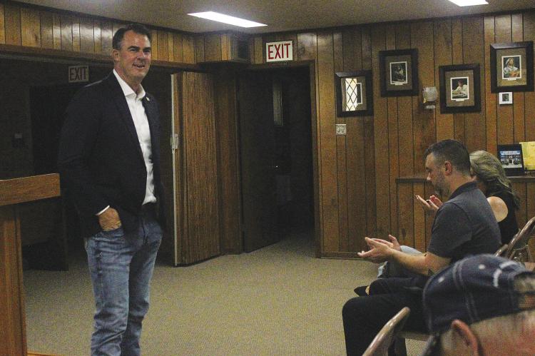 Governor Kevin Stitt recounts accomplishments during 77-county tour
