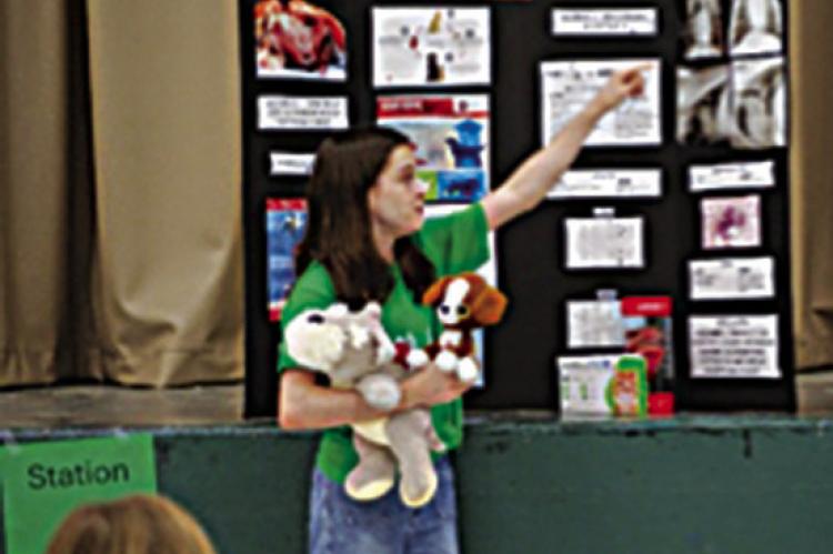 Choctaw County 4-H officers host wildlife project workshop day
