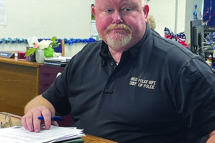 Hugo Police Chief John Mitchell