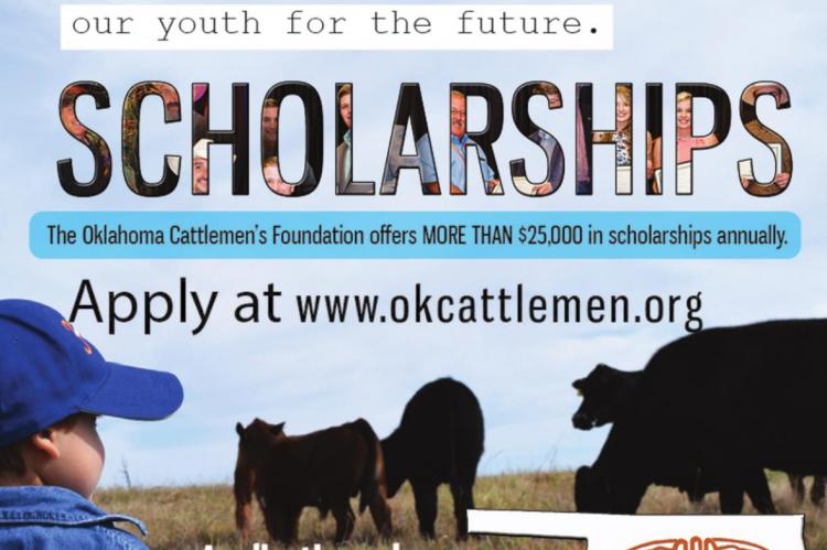Oklahoma Cattlemen’s Foundation offers more than $25,000 in scholarships
