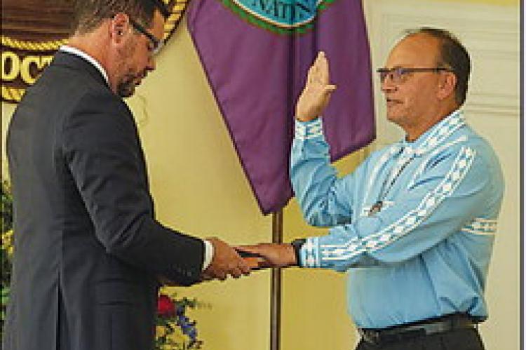 Choctaw Nation Chief, Tribal Council members sworn in to new term at annual Labor Day Festival