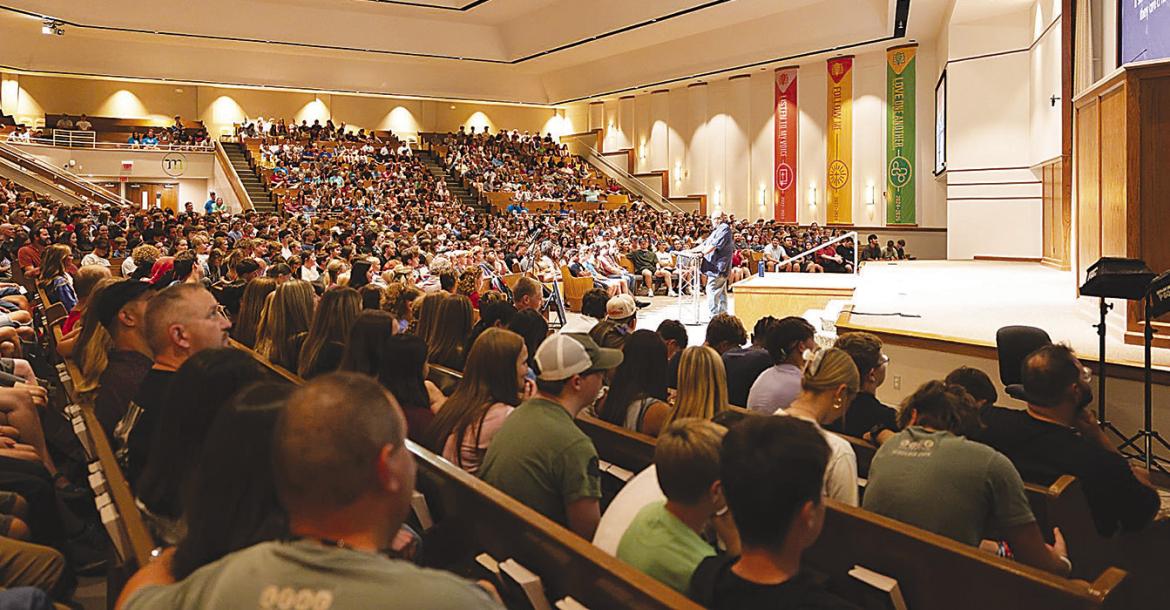 More than 1,000 youth gather at Memorial Road Church of Christ for UNITE.