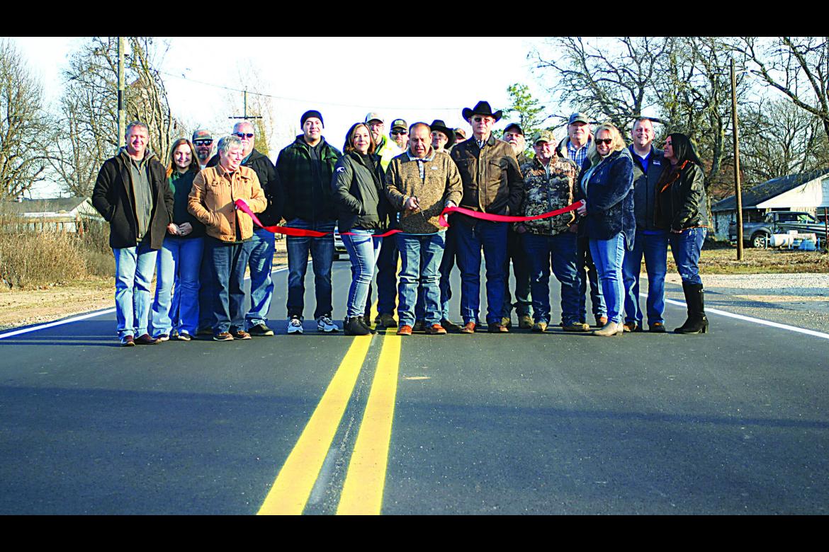 Thompson celebrates Soper road project’s completion