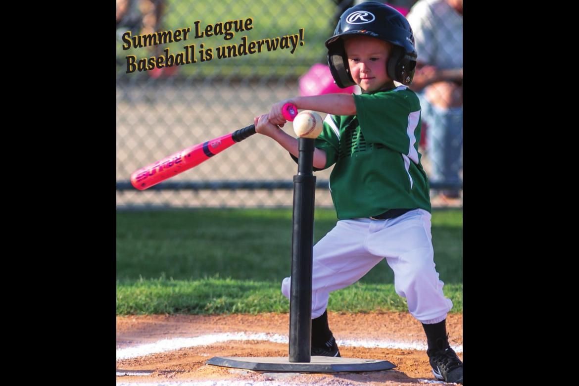 Summer League Baseball is underway!