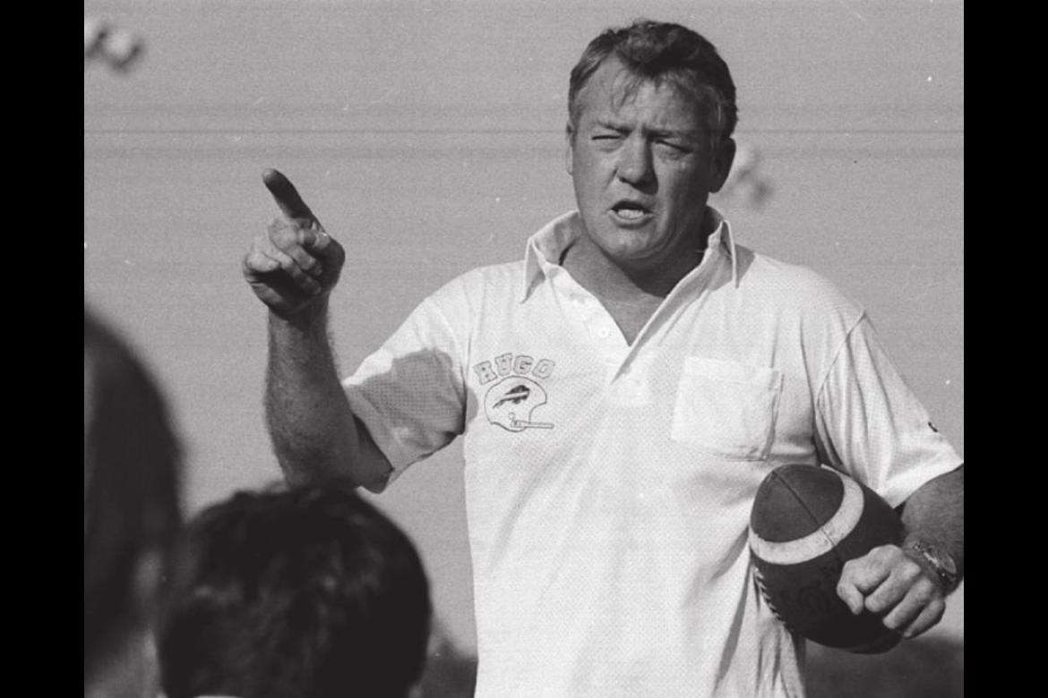 Coach Paul Bell Hugo Buffalo Head Coach 1981 - 1983
