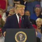 President Donald Trump traveled to the Choctaw Event Center in Durant, Okla., last Thursday evening to host a midterm political rally. Trump spoke in support of Republican gubernatorial candidate Mike Mazzei, U.S. Senate candidate Kevin Hern, and State Auditor/Treasurer candidates including Cindy Byrd. Thousands waited outside in the rain for hours before doors opened to enter the arena.
