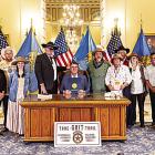 True Grit Trail legislation ceremonially signed by Governor